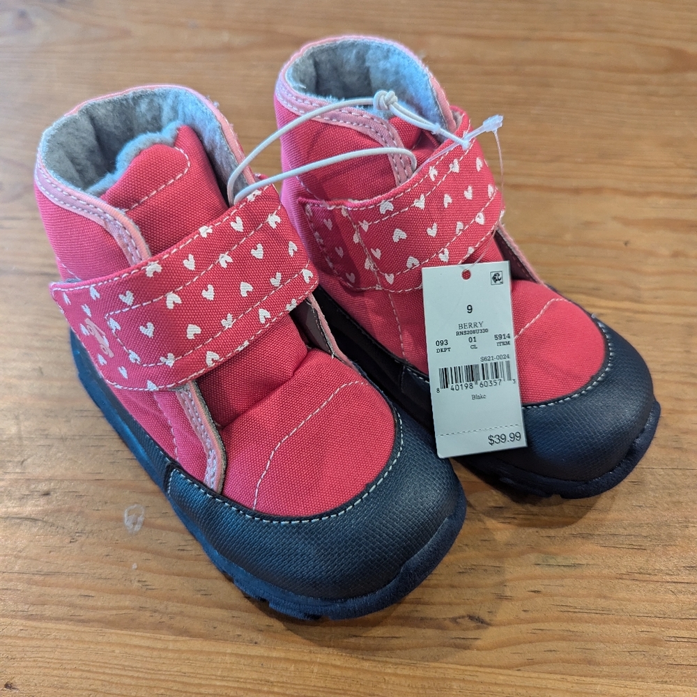 Kids See Kai Run Water Repellent Insulated Winter Boots *New With Tag & Box*